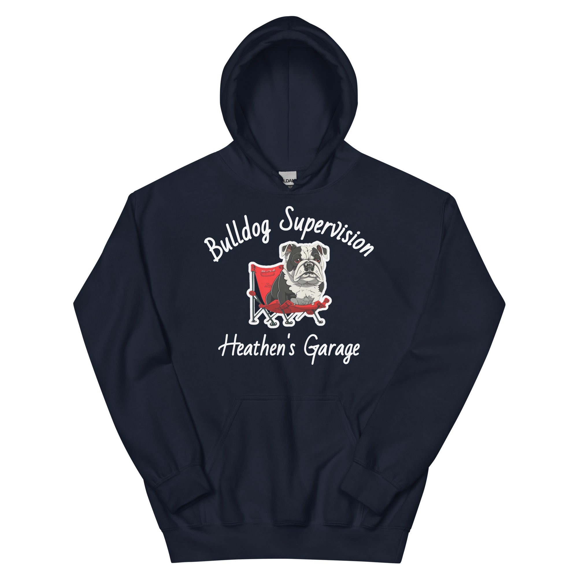 Bulldog Supervision Hoodie! – Heathen's Garage